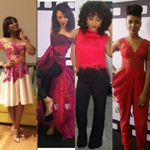 Nollywood Actresses at AMVCA 