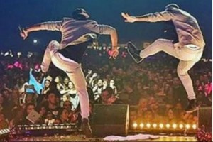 P Square Performing in Holland 