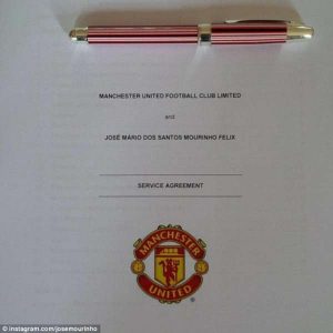 Jose-Mourinho-Manchester-United-contract