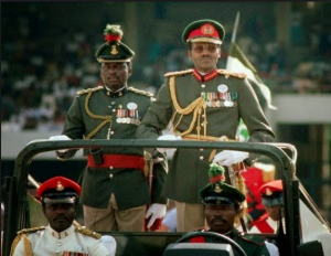 Buhari in military...