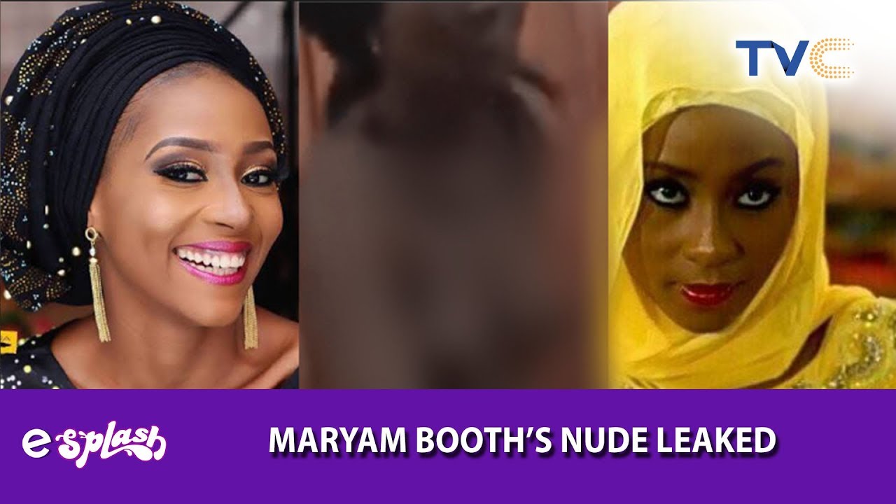 Maryam Booth S Leaked N De Video Kannywood Says They Won T Ban