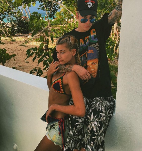 justin and girlfriend