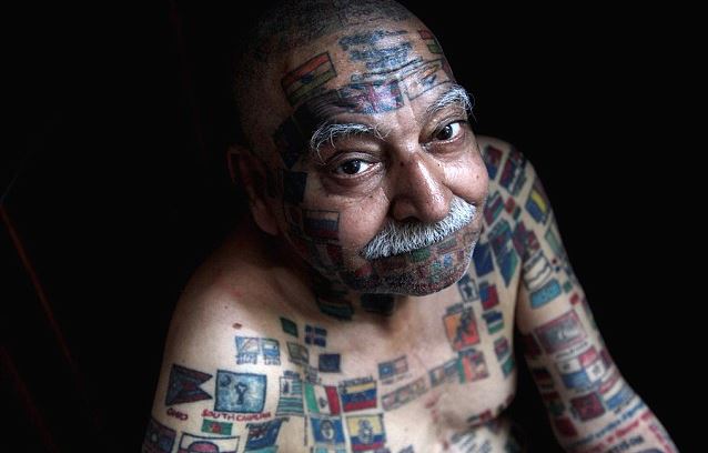 Most Tattooed Man Lucky Diamond Rich  Guinness World Records  YouTube