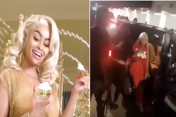 Blac Chyna stopped from fighting Amid Skin Bleaching Controversy In Abuja Nigeria
