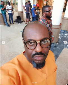 Jim Iyke bald head