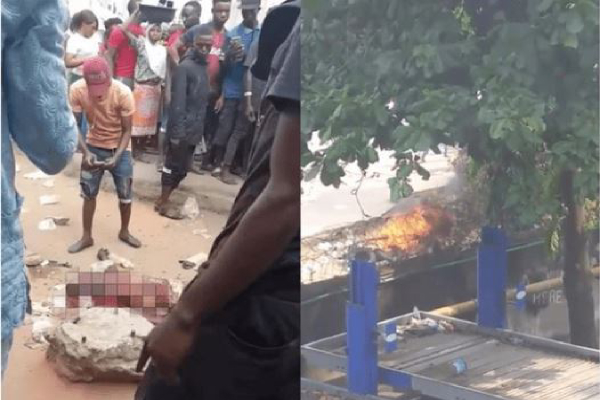 conductor burn for stabbng passenger for just N50