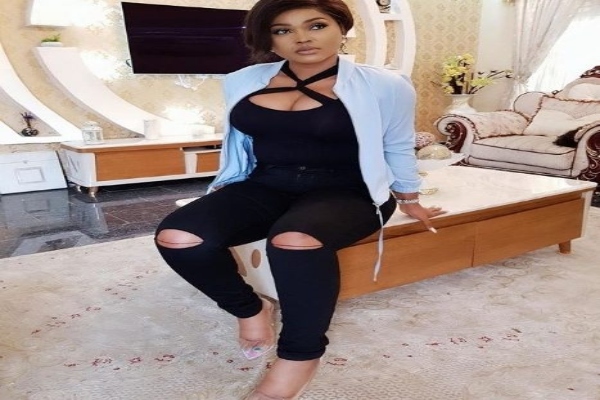 Mercy Aigbe shows off cleavage in new photo alert
