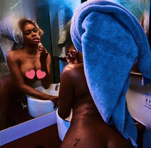 480px x 470px - PG 18+: American Rapper, Azealia Banks goes nude in new Instagram Photos -  PURE ENTERTAINMENT
