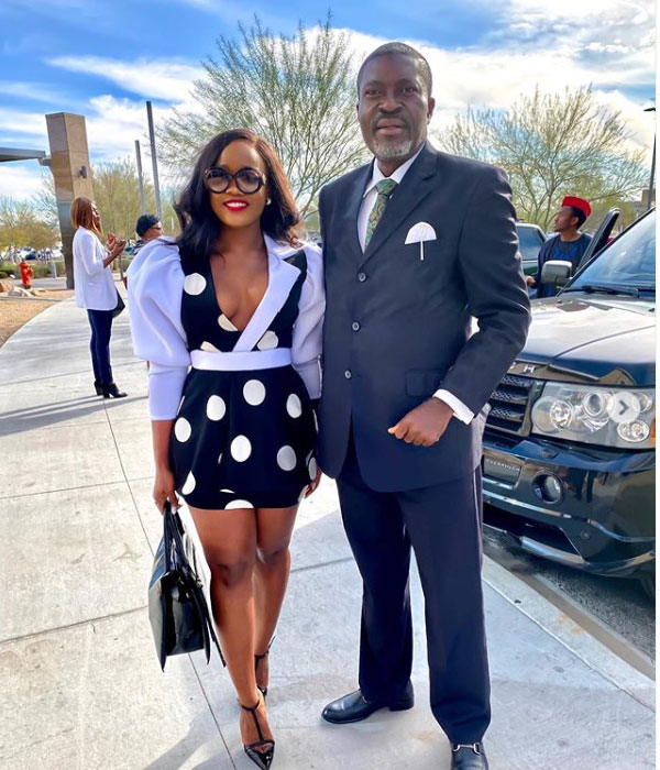 Ceec and veteran Nollywood actor, Kanayo.o.kanayo at the Pan Africa Business leadership Summit