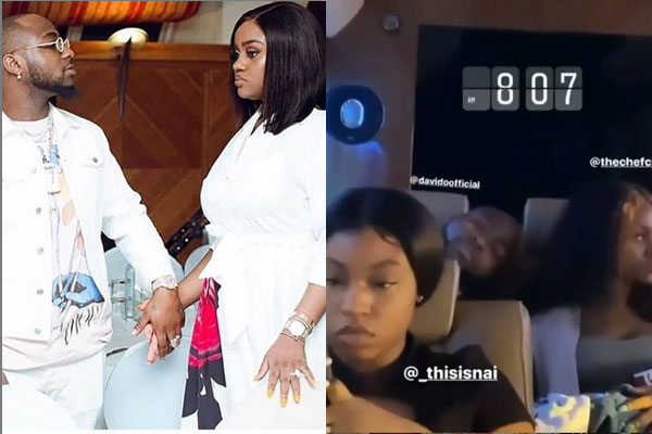 Davido welcomes Chioma and his son, Ifeanyi back to Nigeria