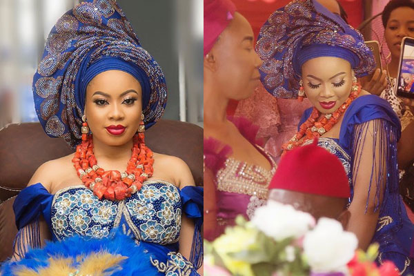 BBNaija- Nina becomes Mrs A as she weds her lover traditionally