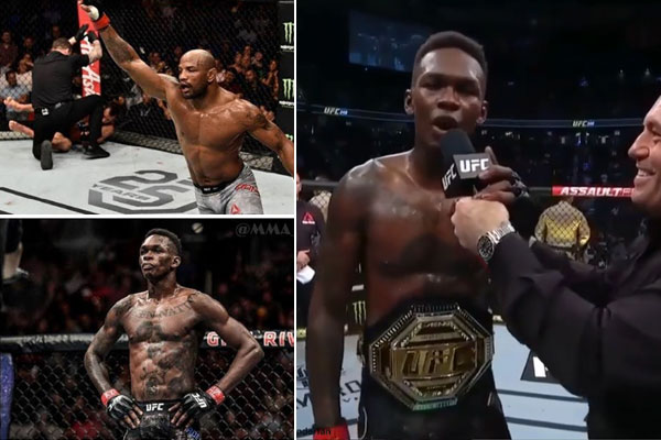 Nigerian UFC fighter, Israel Adesanya defeats Yoel Romero to retain title