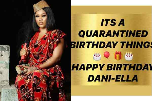Nollywood actress - Daniella Okeke turns a year older today