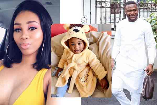 Ubi franklin's S.A baby mama drags him on IG