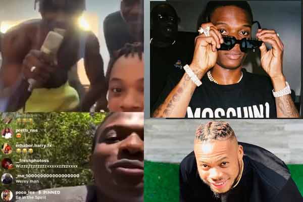 Wizkid joins Pocolee, Zlatan and other in live video chat