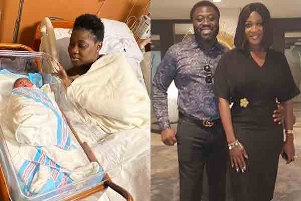 Mercy Johnson and hubby welcomes baby number 4 in the US