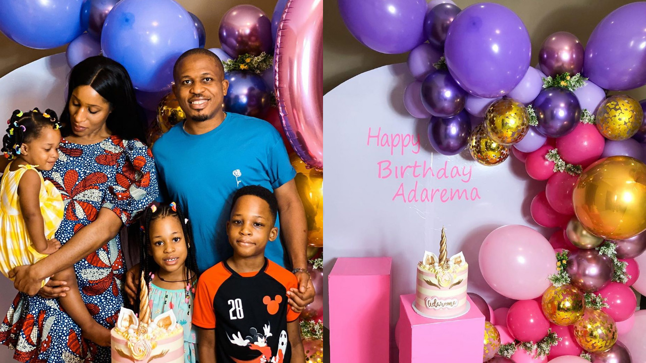 NaetoC and wife Nicole celebrates their daughter, Adarema's 6th birthday
