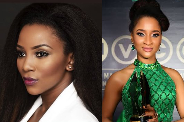 Twitter users battle over Genevieve and Adesua