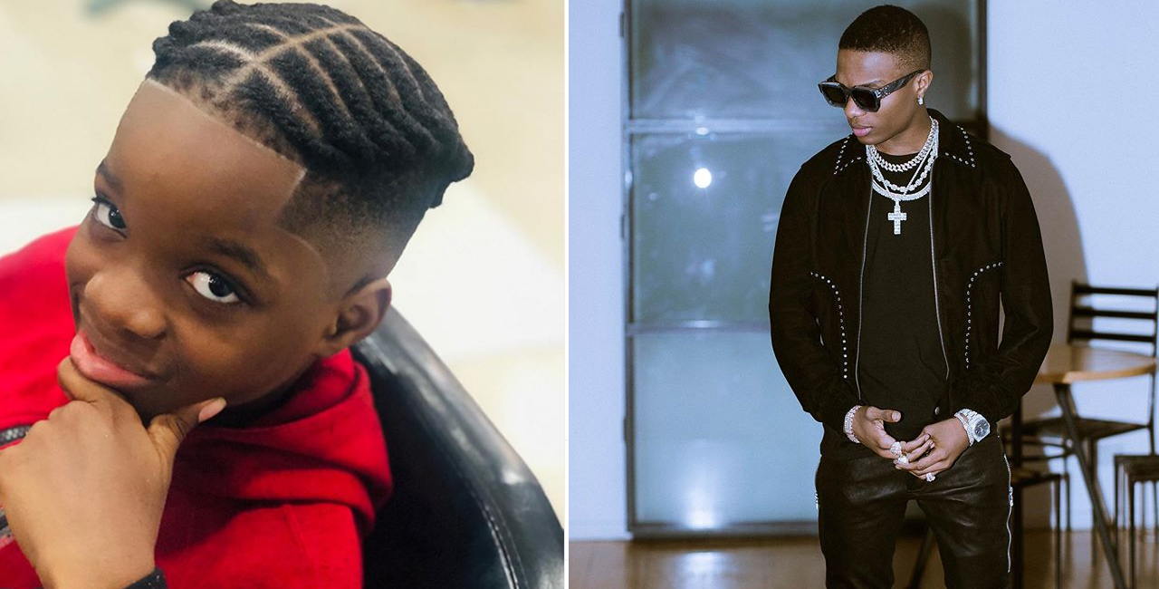 Wizkid's-son,-Boluwatife-shares-photo-of-new-haircut - PURE ENTERTAINMENT