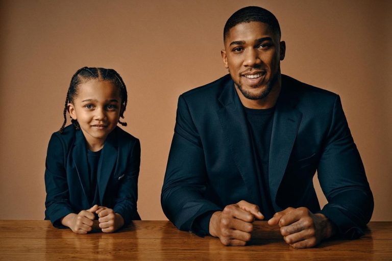 Anthony Joshua shares father and son photos to celebrate Father's Day ...