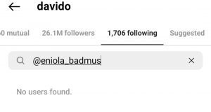 Davido Unfollows Bestie, Eniola Badmus On Instagram