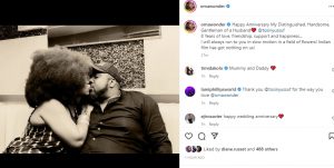 Singer Omawunmi and Her Husband Tosin Yusuf Celebrate 5 Years Together