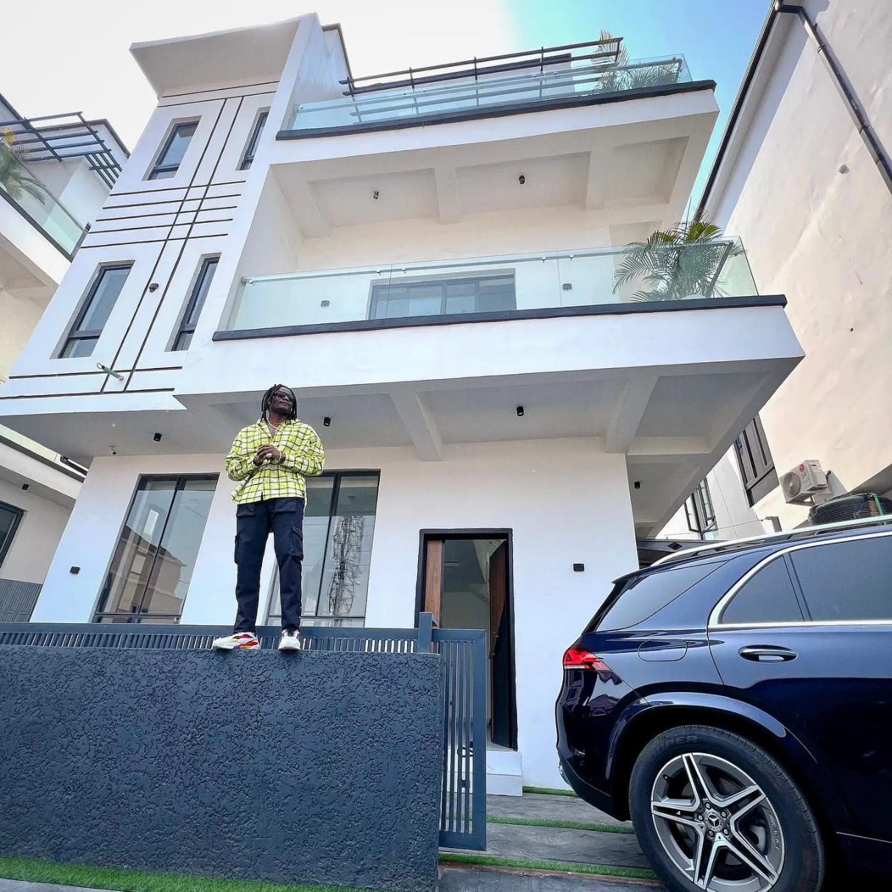 Music Producer Pheelz Acquires New Mansion And Suv 