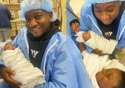 Comedian Ajebo And His Wife, Uchechi Welcome Their Third Child