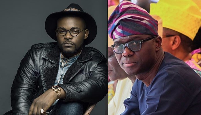 Musician Falz Tackles Governor Sanwo Olu As He Thanks Lagosians For Re-electing Him