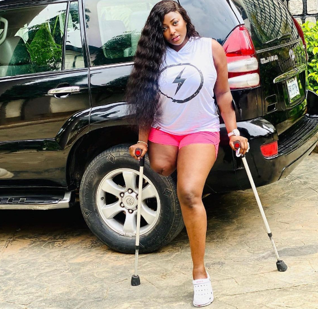 “Love is sweet with the right person”- Disabled actress, Doris Samuel Akonaya says as she gets engaged