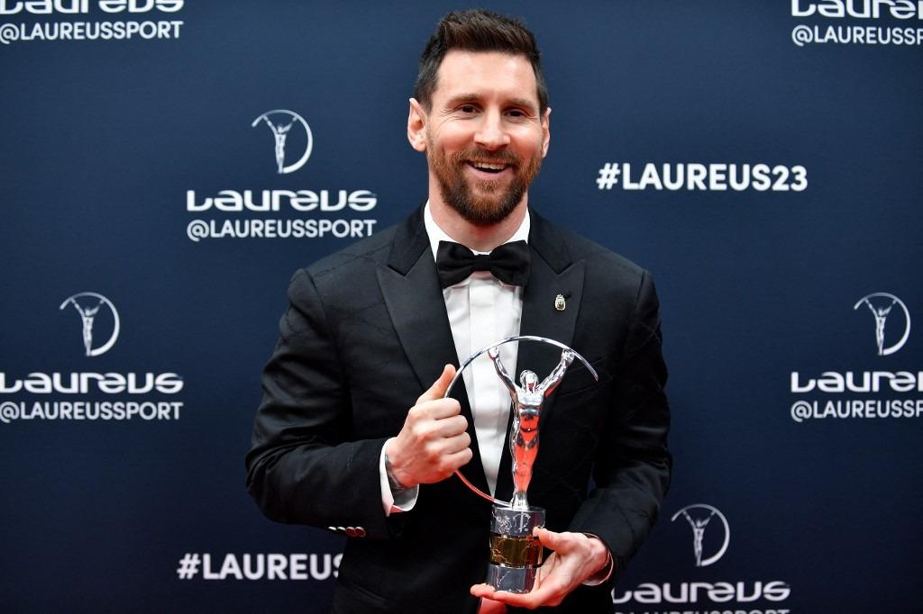 Messi wins Laureus Prize for best male athlete of 2022