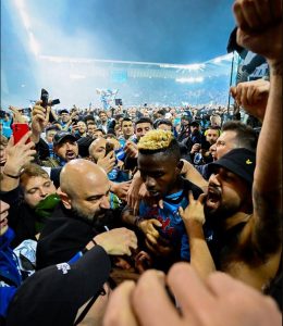 NAPOLI CROWNED CHAMPIONS OF SERIE A