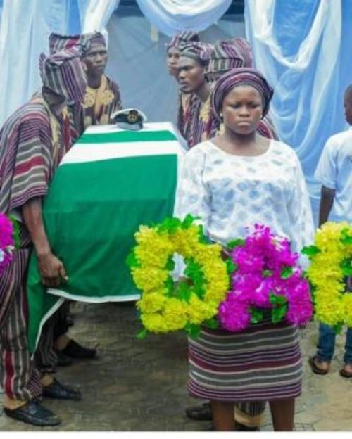 Actress Mercy Johnson Okojie Shares Photos From Her Father’s Burial 