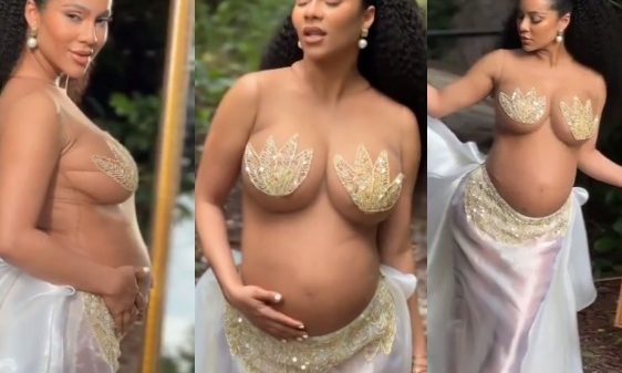 BBNaija’s Maria Chike Announces Pregnancy With Beautiful Video (Photos)