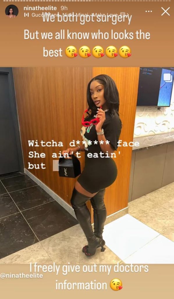 “You Are Fake”- Davido’s Alleged Side Chics Fight On Instagram